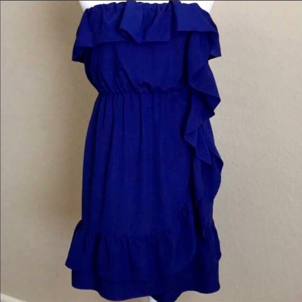 Walter Baker Strapless Ruffle Dress - Picture 7 of 7